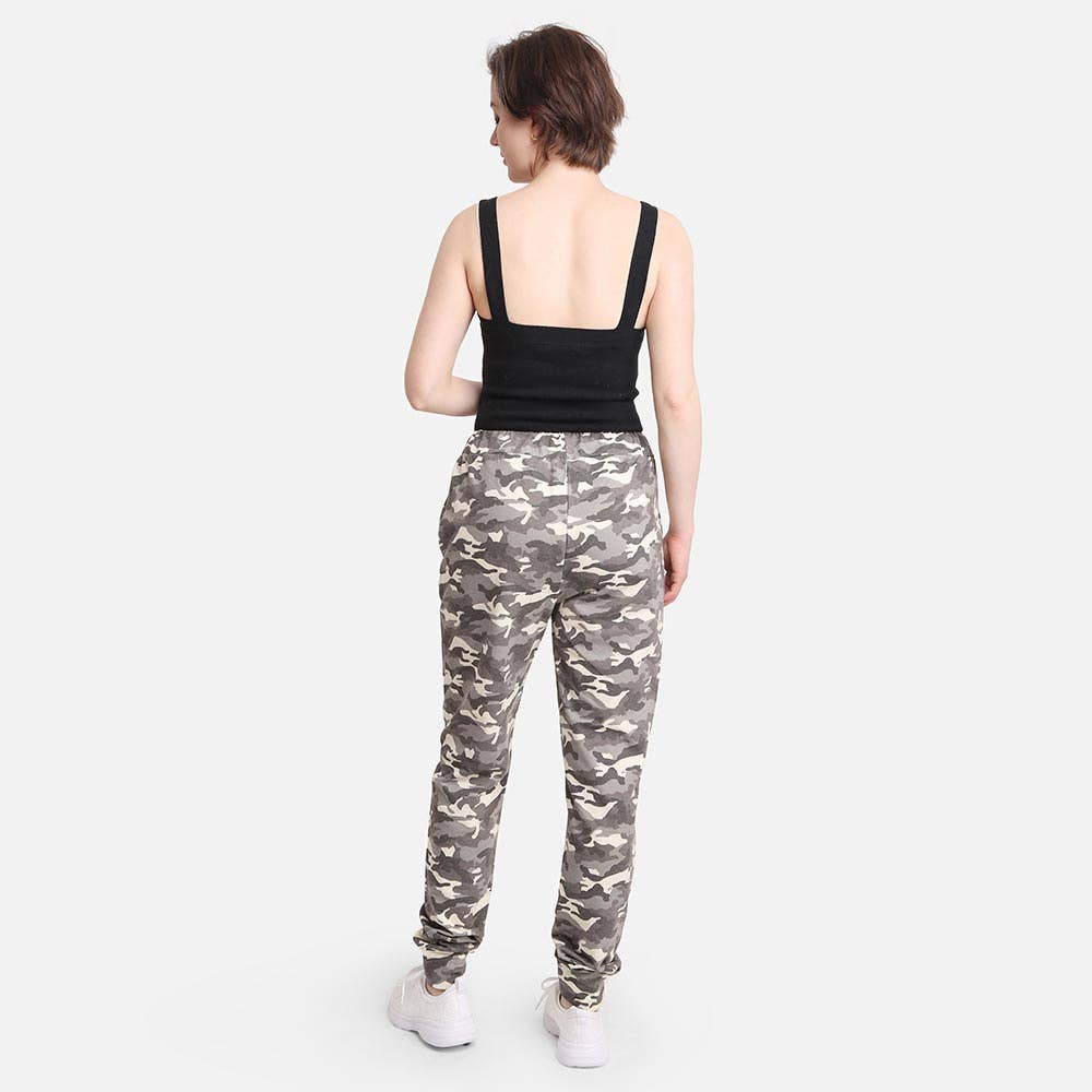 Sensibling Corp. - Wholesale Lounge Sweatpants/Joggers - Women's - Camouflage Patterned Loungewear Pants1