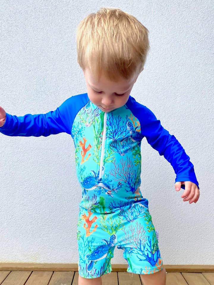 Småbarn Baddräkt (blöjor byte) - Sköldpadda för wholesale av Tribe Tropical