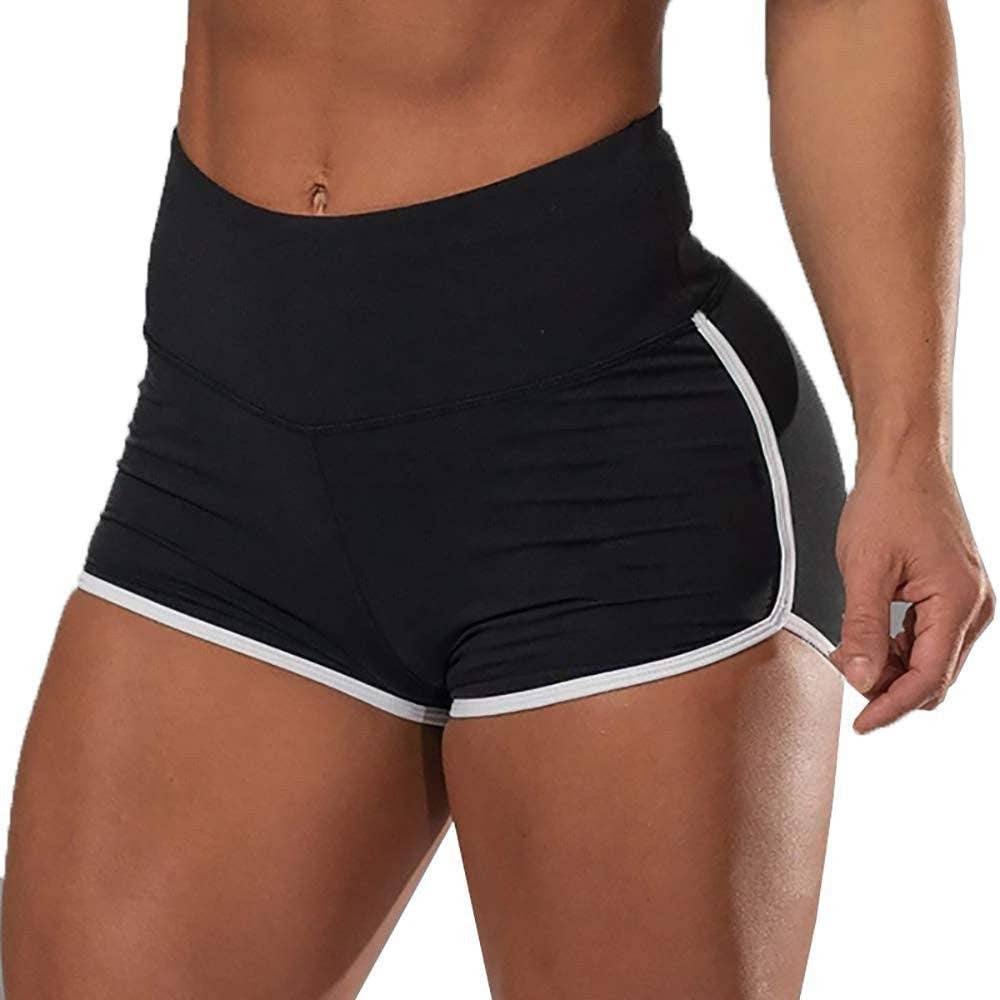Tourtiwi - Vente Short de sport – femme - Short d'athlétisme taille haute pour le contrôle du ventre5
