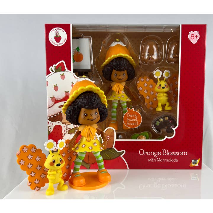 Boss Fight Studio Llc - Wholesale Figurine Toy - Kids - Strawberry Shortcake Action Figure: Orange Blossom Figure