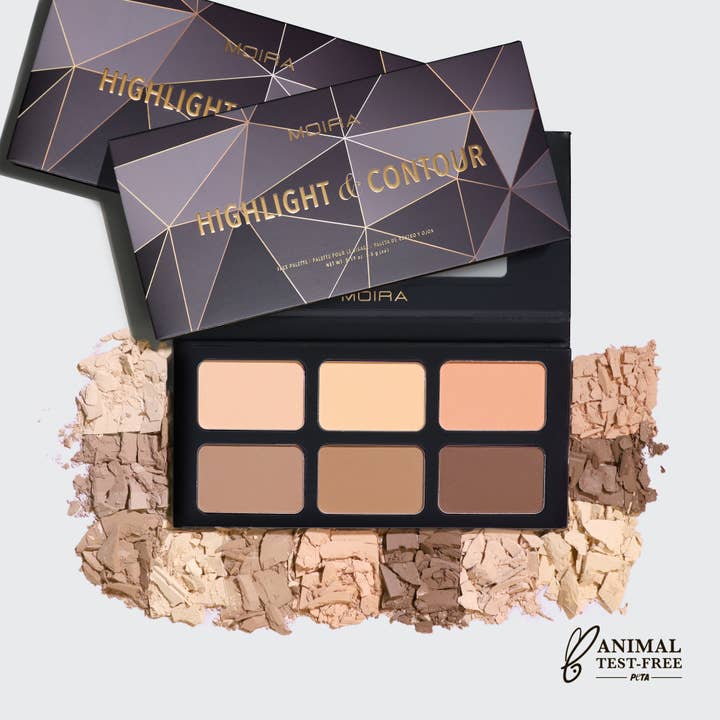 Moira Cosmetics - Wholesale Face make-up palette - Highlight & Couture Face Makeup Palette