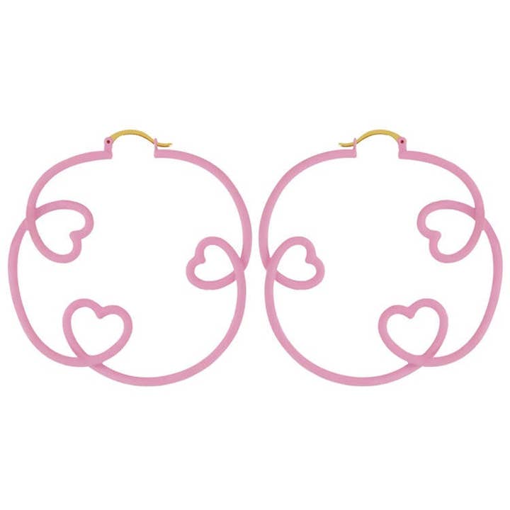 Heart de Hoops - Lyserød for engroshandel hos QuayL Designs