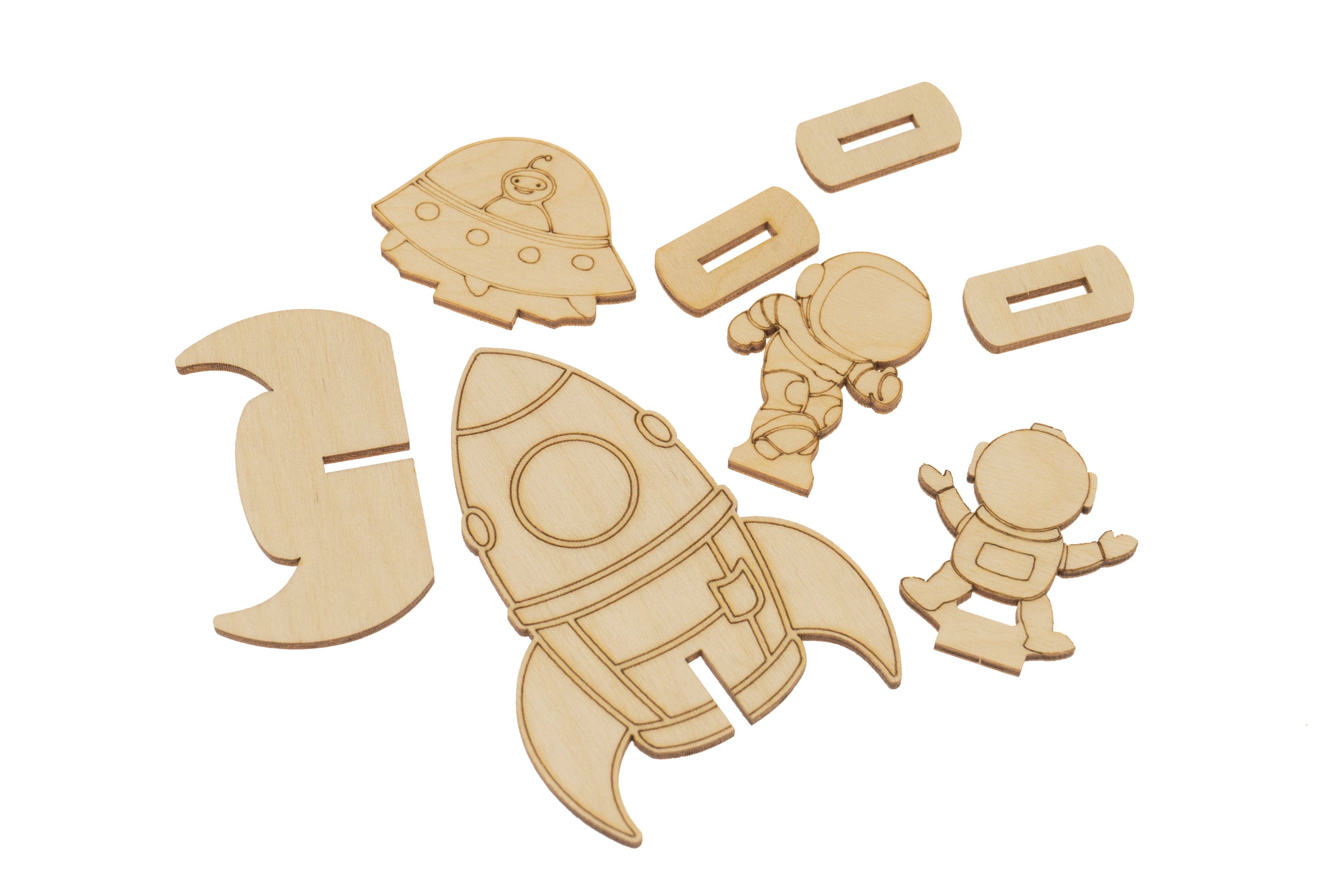 Munda Mundi - Wholesale Wood Toy - Kids - Wooden play set Space8