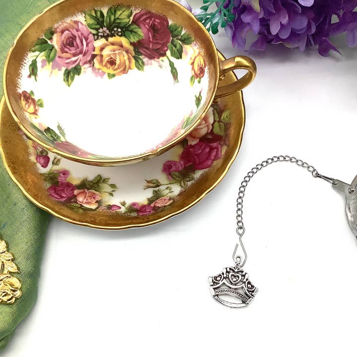 All Little Cute Things - Wholesale Tea Strainer/Infuser - Tea Ball Infuser Bridgerton Diamond of the Season Crown