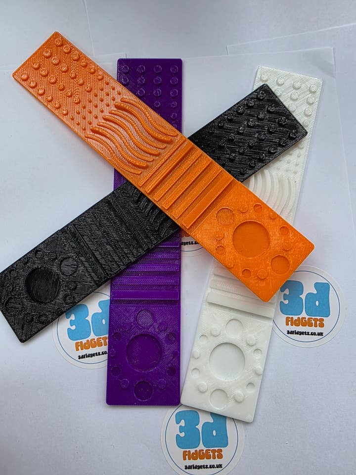 3dFidgets Sensory Bookmark - Perfect for Stress Relief and relaxation tool for wholesale by 3dFidgets