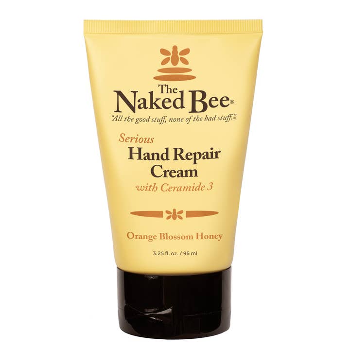 3.25 oz. Serious Hand Repair Cream - Orange Blossom Honey for wholesale by The Naked Bee
