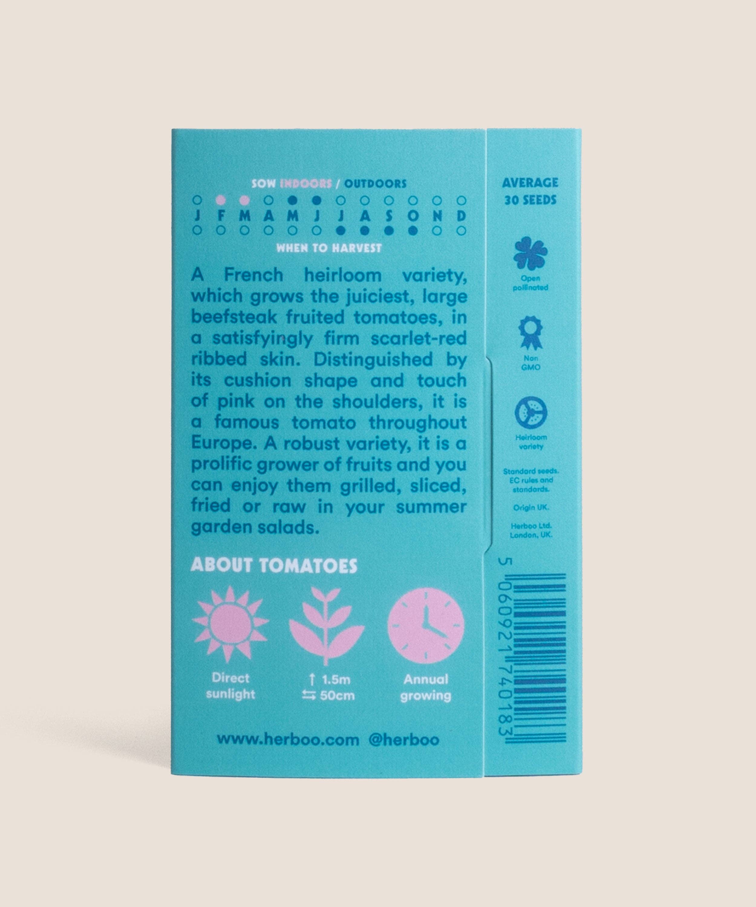 Herboo – wholesale Plant seeds – Tomato 'Marmande' Seeds1