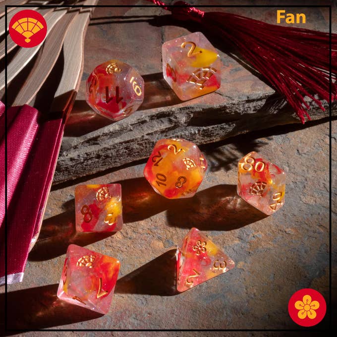 Fan Trinket Dice for wholesale by Critit