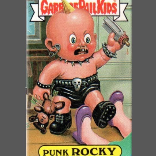 Ba Ba Buttons - Vente Aimants - POUBELLE POUR ENFANTS, Punk Rocky, Magnet, Button, Rancid, NOFX