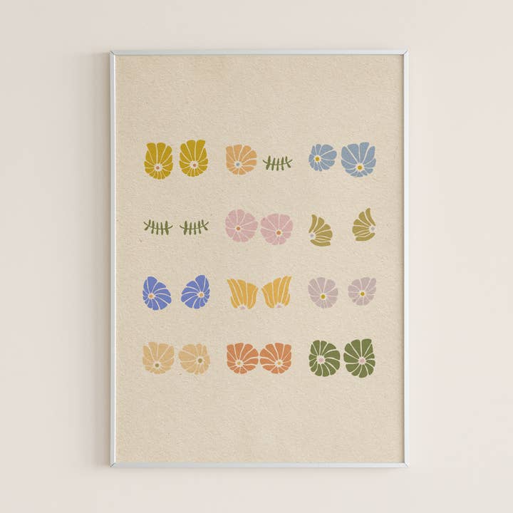 Flower Tatas - Stampa per la vendita all'ingrosso da parte di The SoulShine Co.