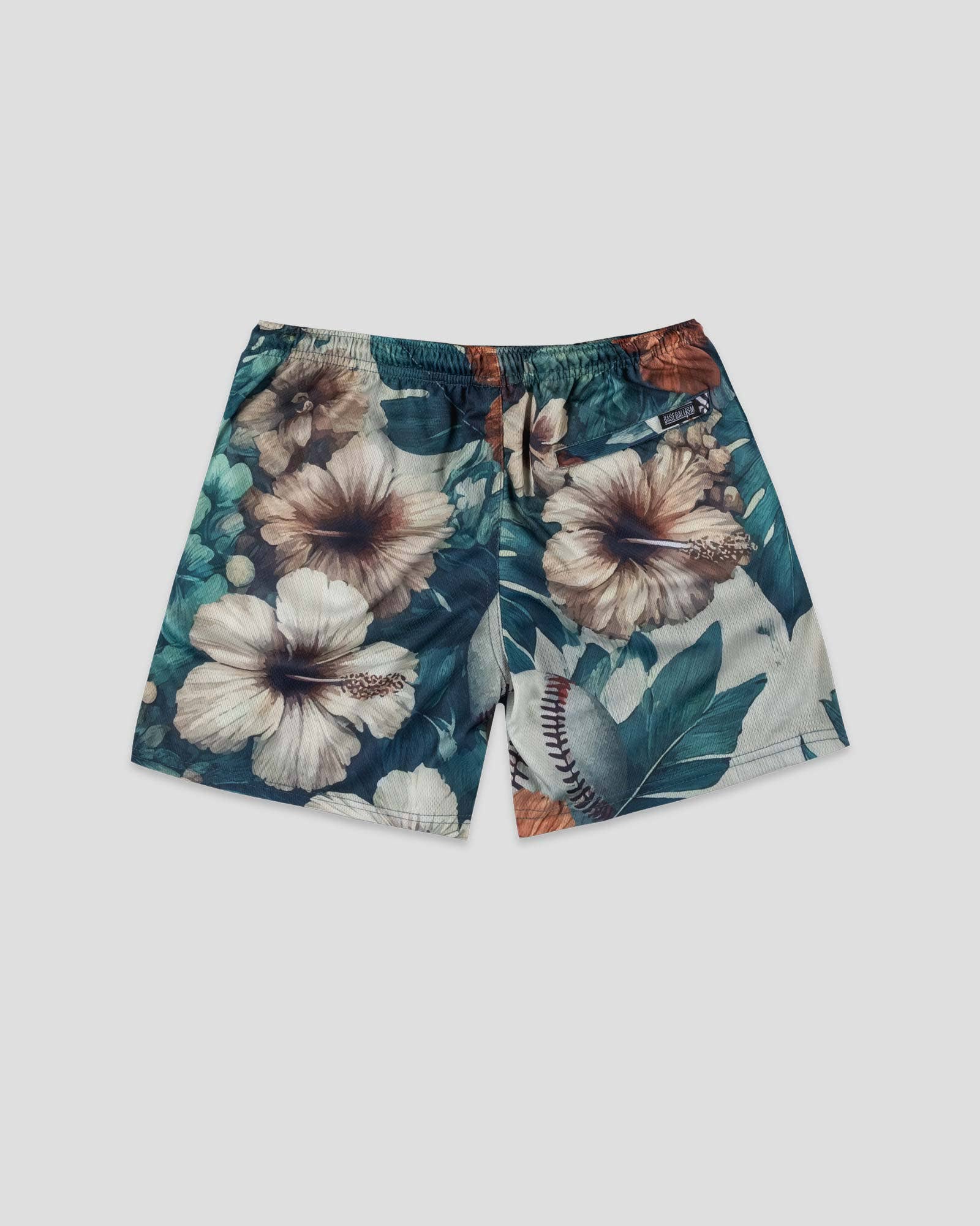 Baseballism - Wholesale Shorts - Kids - Aloha Ball Diamond Air Mesh Shorts - Youth1