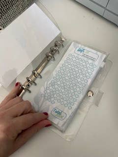 Les Créas de Malou - Wholesale Planner - Budget Challenges A6 Envelopes Binder - Green Leaves2