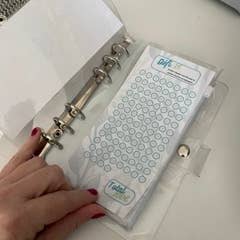 Les Créas de Malou - Wholesale Planner - Budget Challenges A6 Envelopes Binder - Green Leaves2