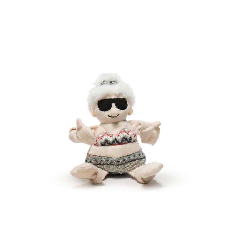 HuggleGroup - Wholesale Pet Plush Toy - Dog - Beach Babe Mrs. C Knottie® Plush Dog Toy