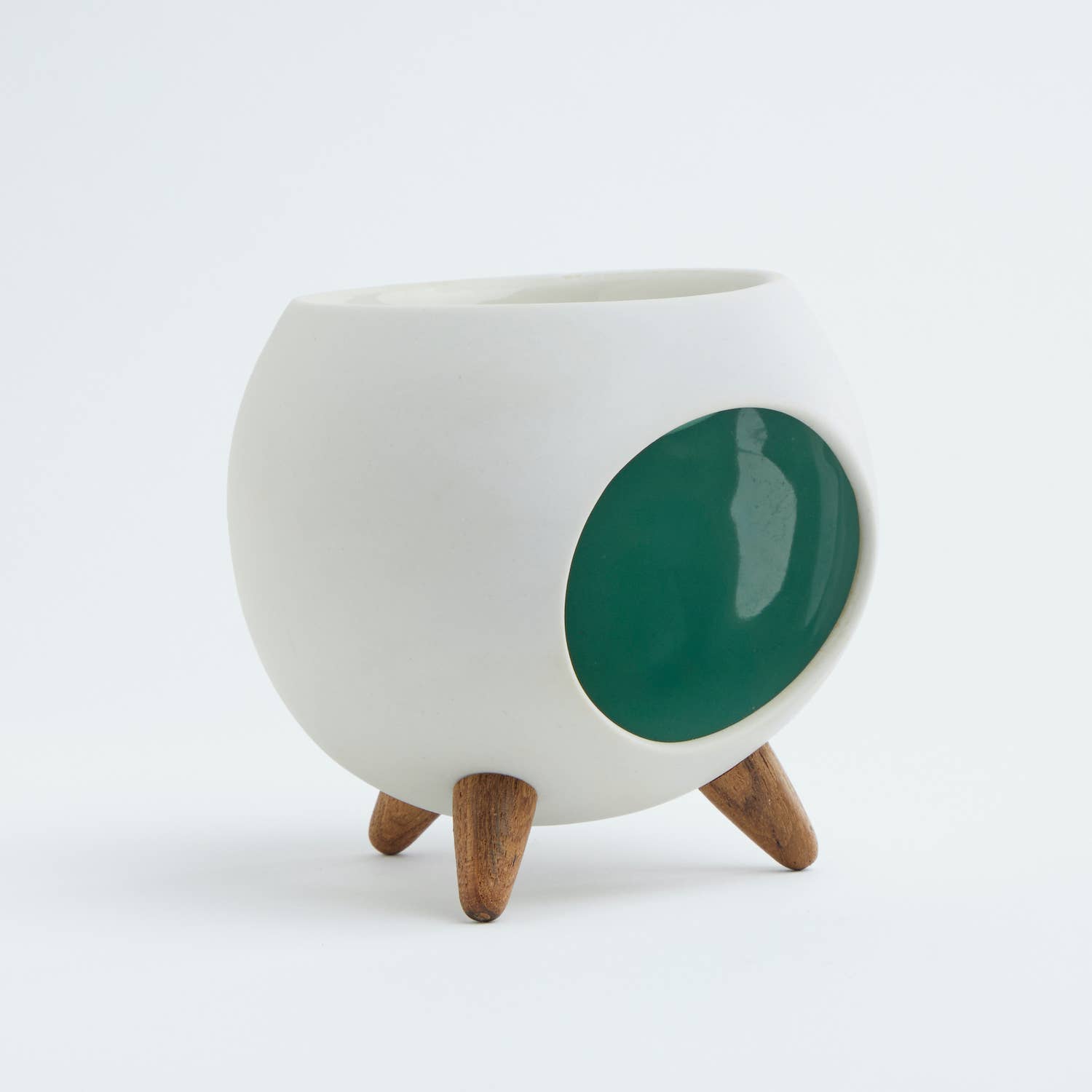 Anoq - Wholesale Wax Warmer - Aromatic diffuser for scented wax. ROUND GREEN burner6