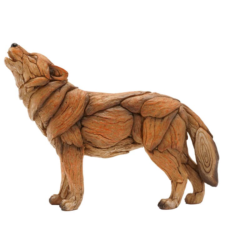 Naturecraft 9" Standing Wolf for wholesale by WIDDOP and Co.