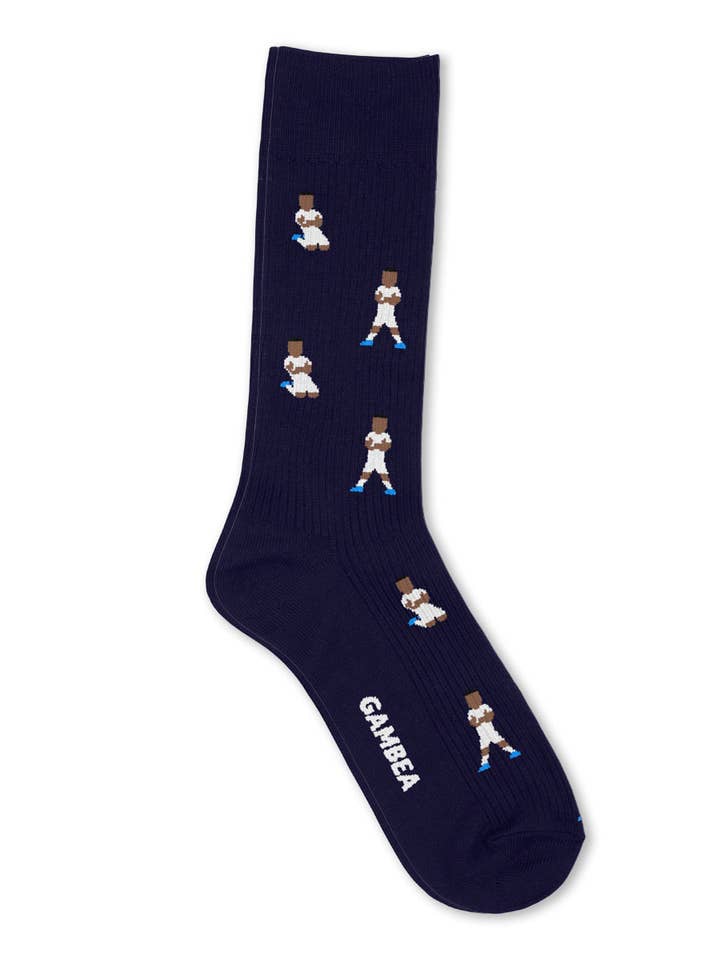 Turtle Socks Navy for wholesale by GAMBEA
