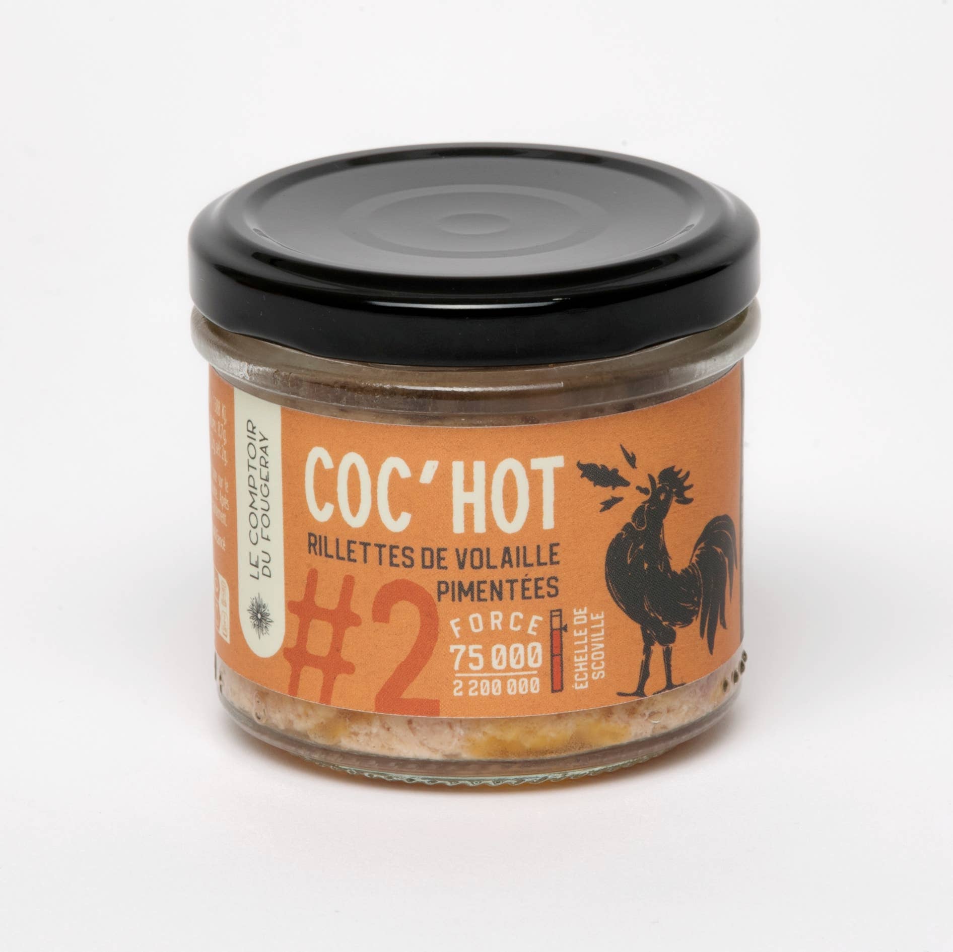 LE MOTTAY GOURMAND - Wholesale Chicken - COC'HOT BOX (Aperitif Game) – 3 spicy poultry rillettes3