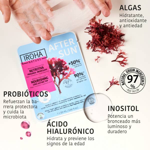 Iroha Nature - Wholesale Skincare Face Mask - Iroha Nature Nourishing, Tan Prolonging And Comforting1