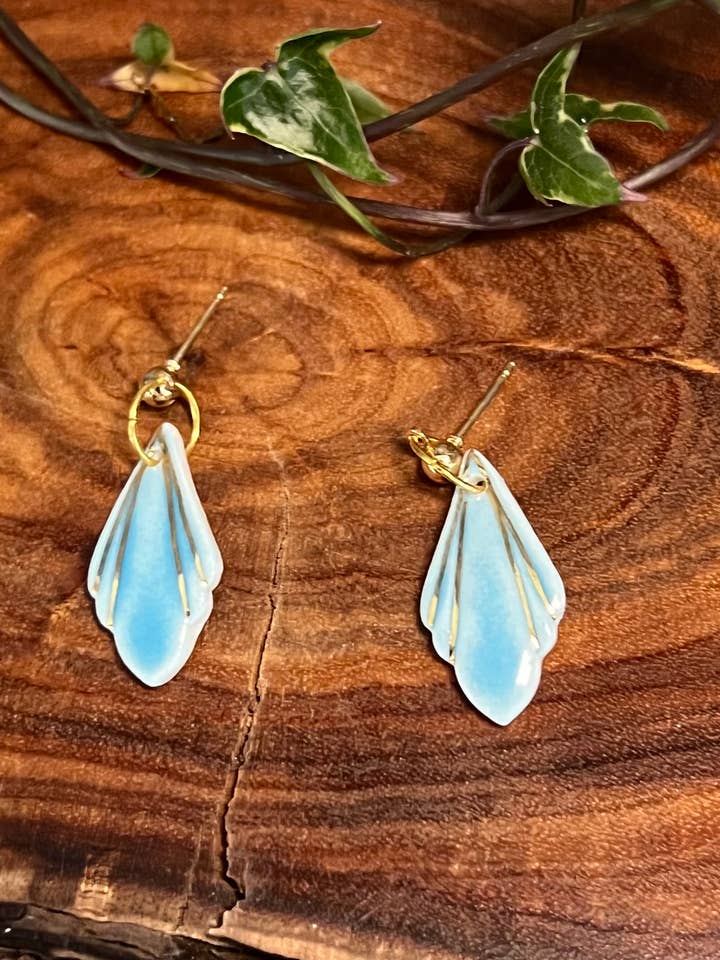 Alyssa - Porcelain Earrings for wholesale by Wolf and Clay Pty Ltd