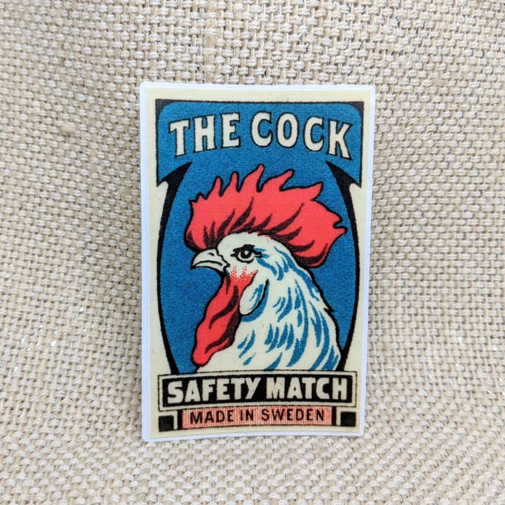 Iamsonotcool - Venta al por mayor Pegatina - Pegatina de parachoques The Cock