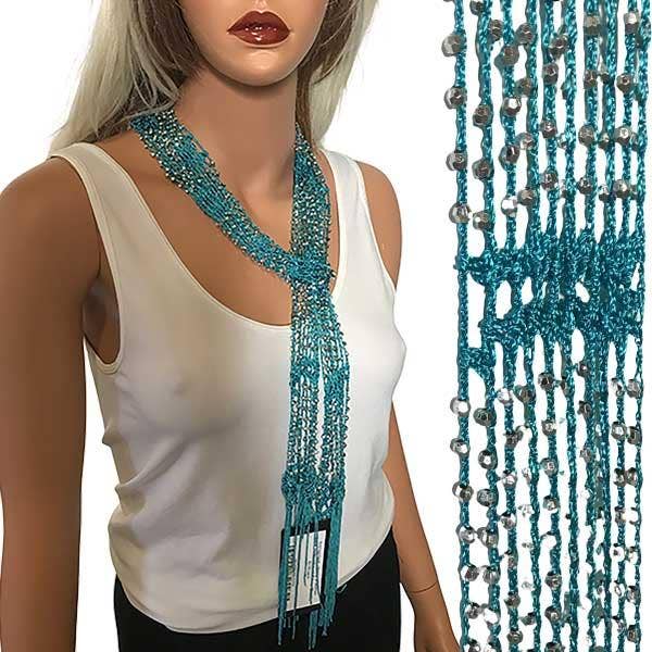 The Magic Scarf Company - Wholesale Scarf - Women's - 1755 - Shanghai Beaded Scarves/Sash35