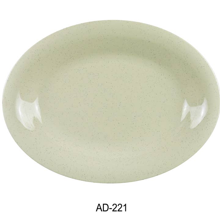 Yanco - Wholesale Platter - 11 1/2" X 8" OVAL PLATTER 3/4" DEEP