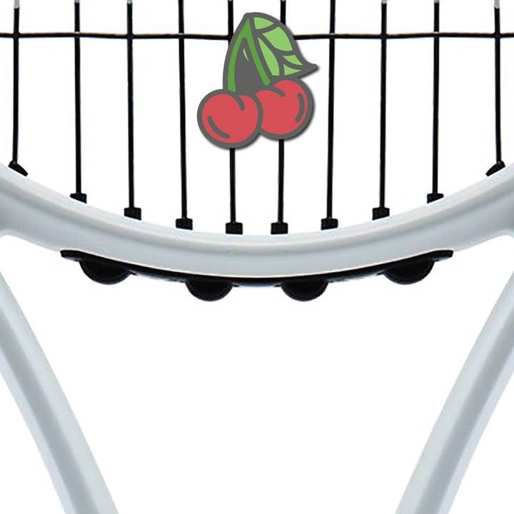 Racquet Inc - Wholesale Sporting Accessories - Delicious Dampeners - (2-Pack) Cherry - Food Tennis Vibration Dampener