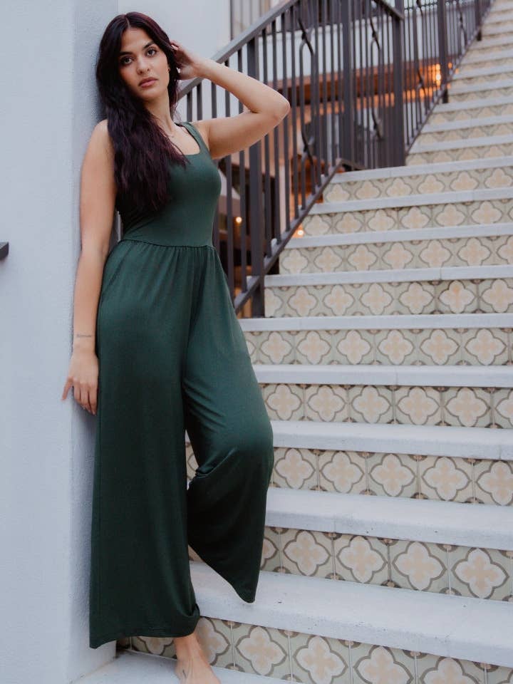 Olivia Tank Jumpsuit for wholesale by SavraƩ