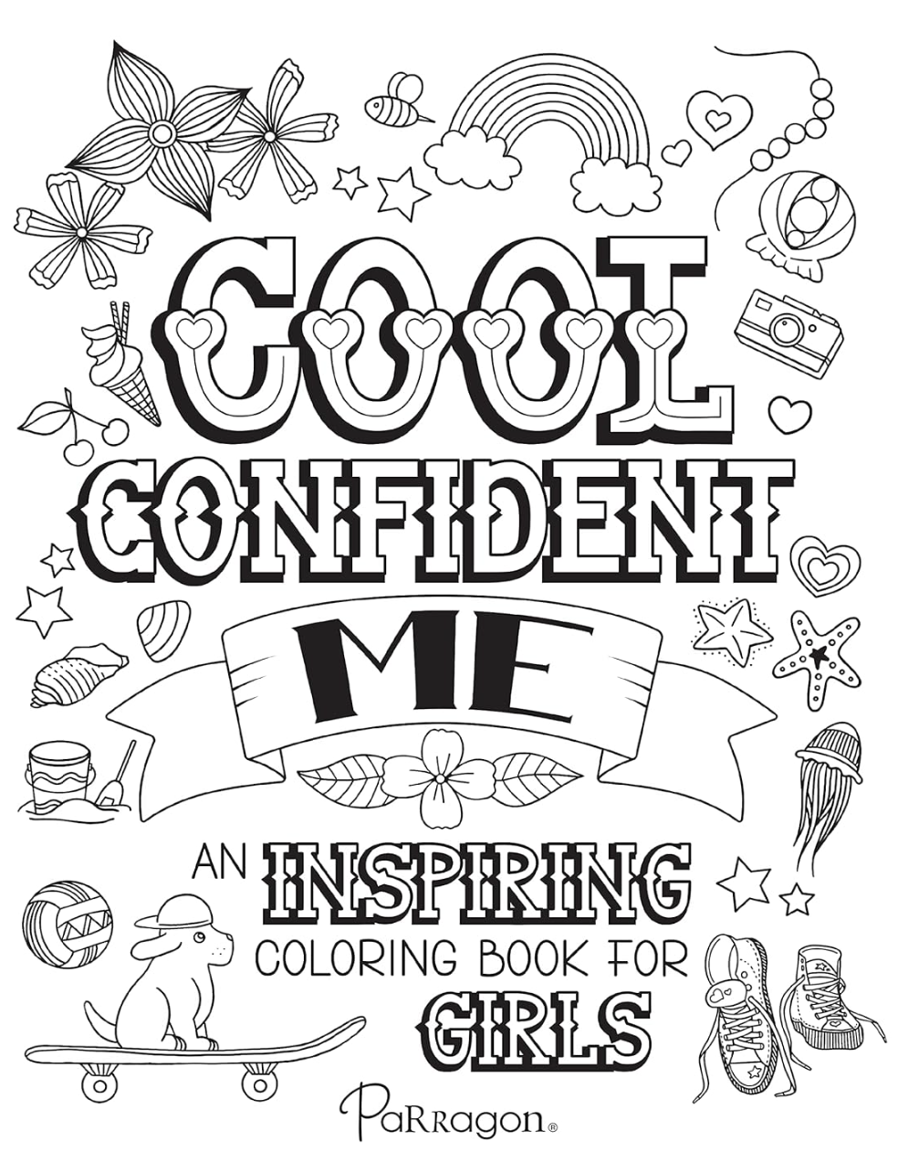 Cottage Door Press - Wholesale Coloring & Activity Book - Kids & Baby - Cool Confident Me (An Inspiring Coloring Book for Girls)2
