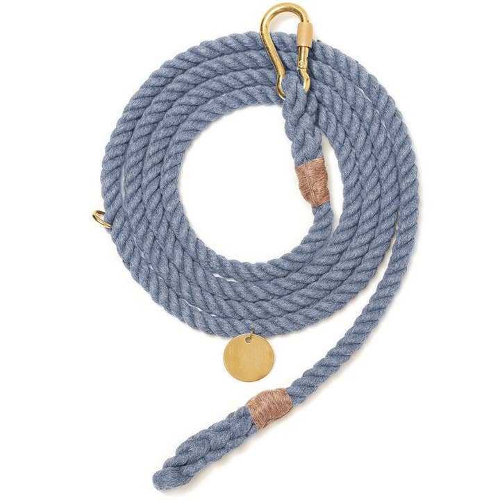 Blue Jean Up-Cycled Rope Horse Lead, Standard for wholesale by Found My Animal