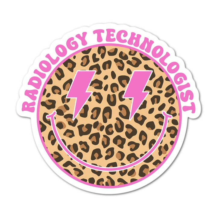 Radiology Technologist Tumbler Waterproof Sticker for wholesale by Lyrical River Designs