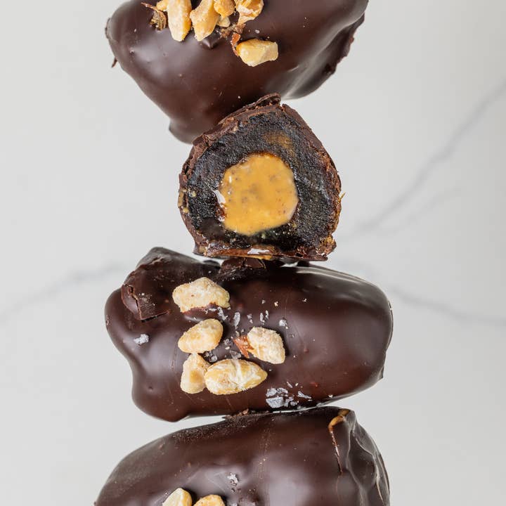 Date Better Snacks - Wholesale Chocolate Covered Sweets - Peanut Butter Crunch- chocolate covered dates