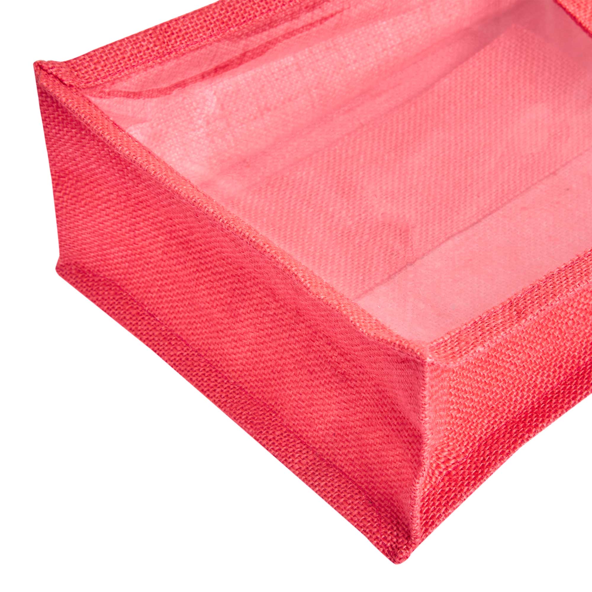 ecojutebags – wholesale Wine gift bag – 6-Pack Burlap Wine Bags with Cane Handle & Clear PVC Window14