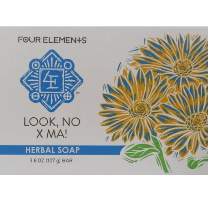 Four Elements Organic Herbals - Wholesale Bar Soap - Look, No X Ma! Soap - 3.8 oz3