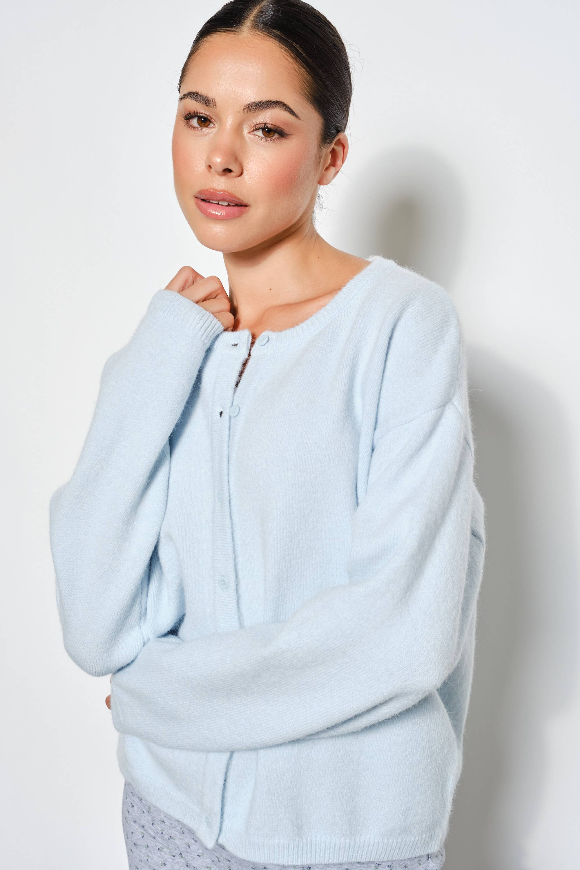 Pretty Garbage - Wholesale Cardigan - Women's - MARLEY LIGHTWEIGHT OVERSIZED CARDIGAN7