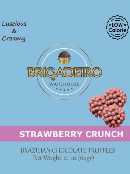 Brigadeiros Brasileiros - Crocante de Morango por atacado de Brigadeiro Warehouse