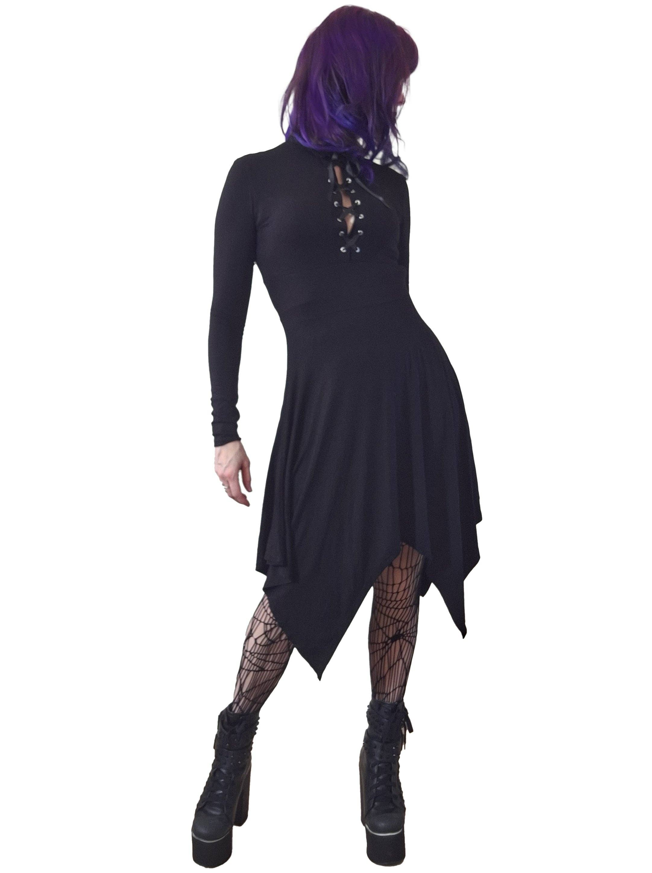 Necessary Evil (Kate's Clothing Ltd T/As) - Wholesale Dress – Women's - Necessary Evil Kali Long Sleeve Midi Handkerchief Dress