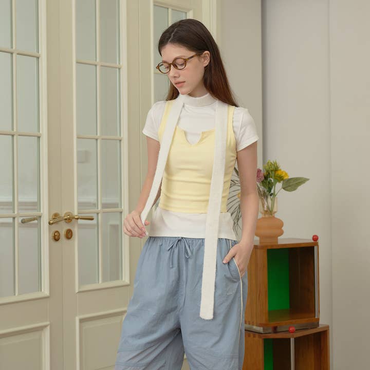 Sweetkama – Cachecol - Mulher por atacado – Lenços de lã skinny de cor sólida para senhora YW0134