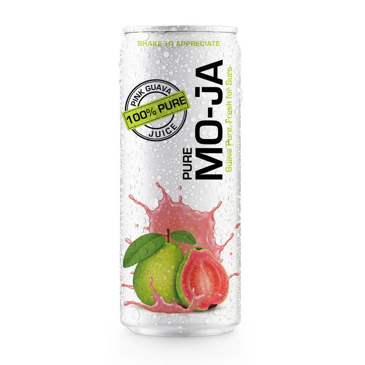 100% Pure Pink Guava Juice 320ml (Pack of 12) for wholesale by Pure Mo-Ja