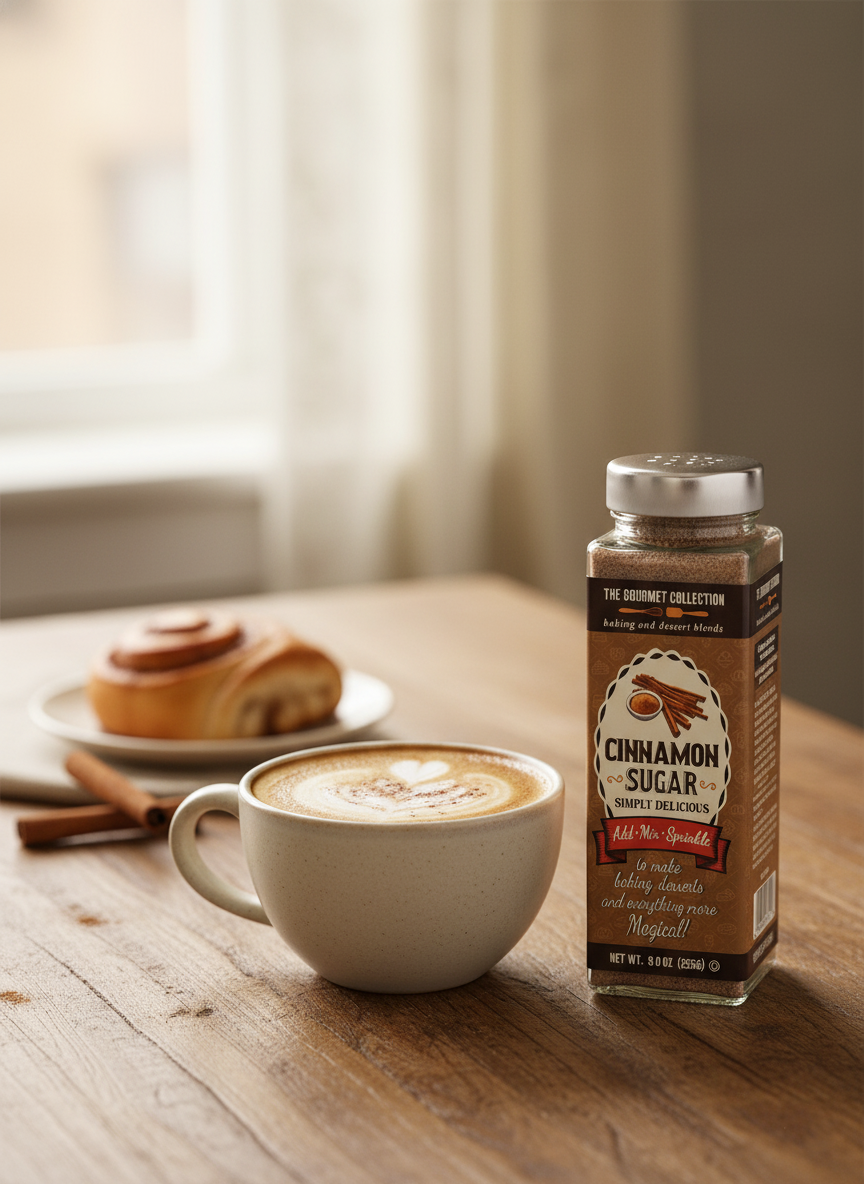 Grill Society - Wholesale Sugar/Sweetener - The Gourmet Collection Cinnamon Sugar1