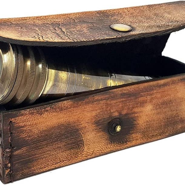 DDecorStore - Wholesale Decorative Tabletop Object - Brass Kaleidoscope, Handmade Kaleidoscope,