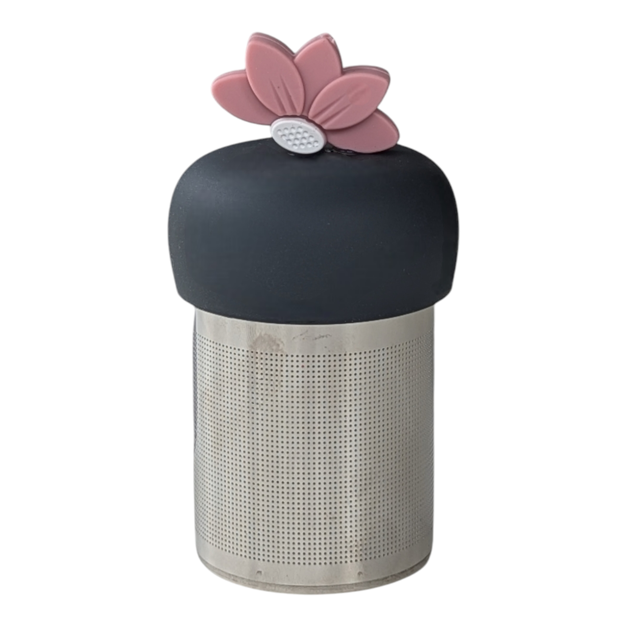 Float2infuse Tea Infuser - Wholesale Tea Strainer/Infuser - Lotus | Floating Tea Steeper | Grey Base | Pink Lotus0