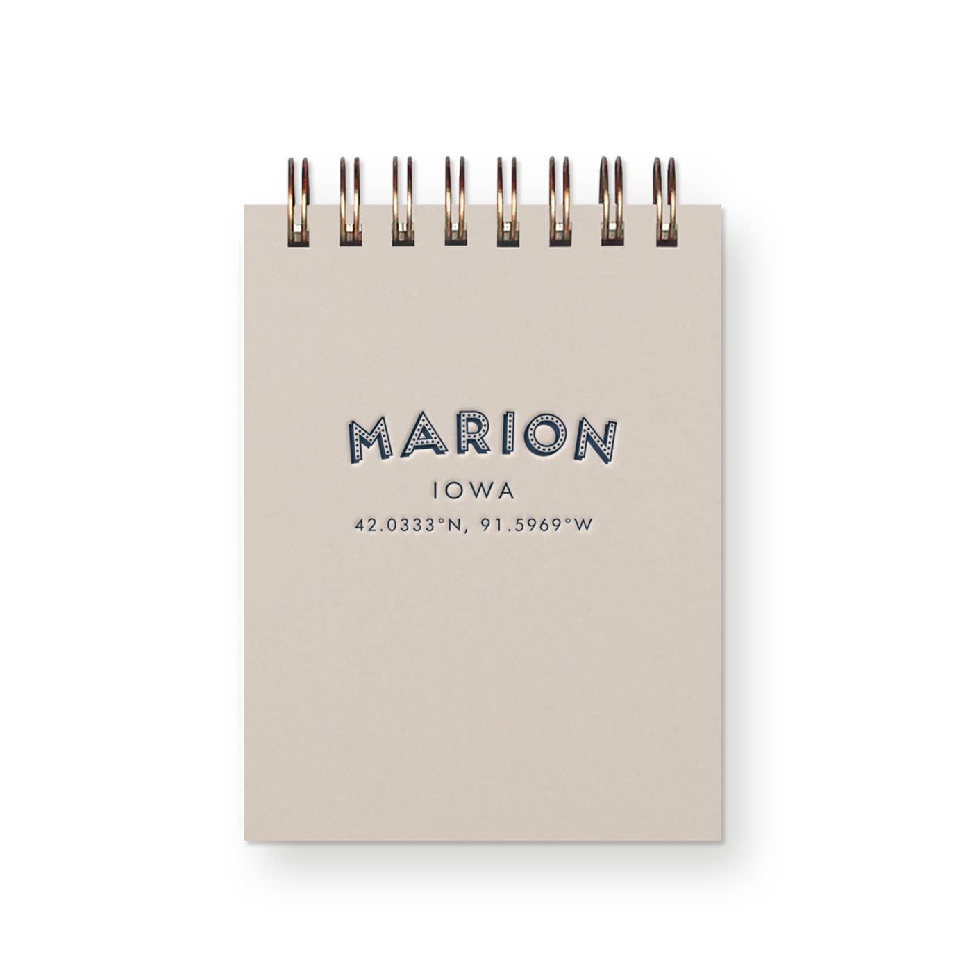 Ruff House Print Shop - Wholesale Notebook - Custom City Coordinates Mini Jotter Notebook15