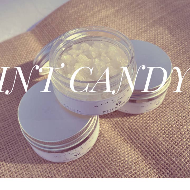 Mint Candy Lippenpeeling für den Großhandel von Rootin' For You Wellness