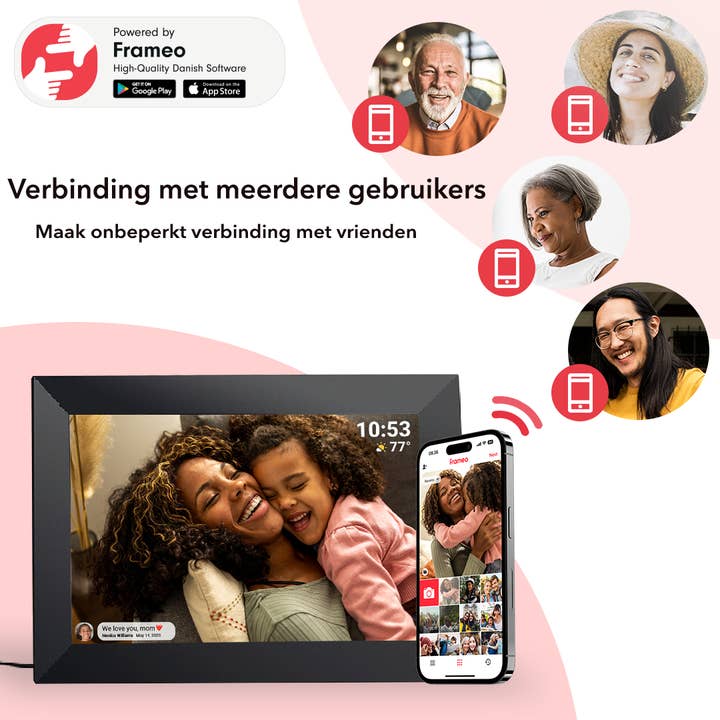 a sunny day - Wholesale Picture Frame - UMBRION digital photo frame with WiFi - 10.1 inch10