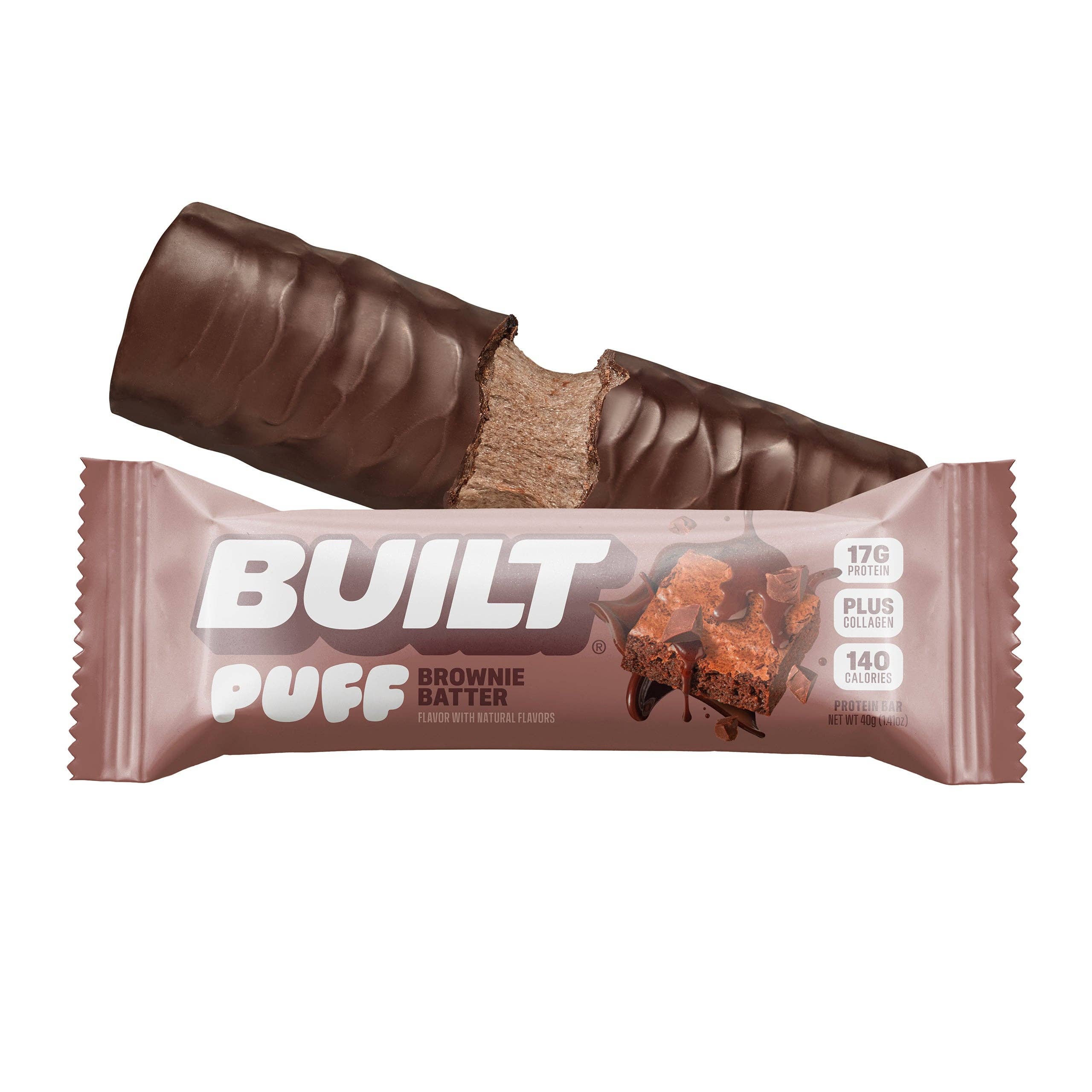 Built Bar - Wholesale Snack Bar - Brownie Batter Puffs - 12ct.5