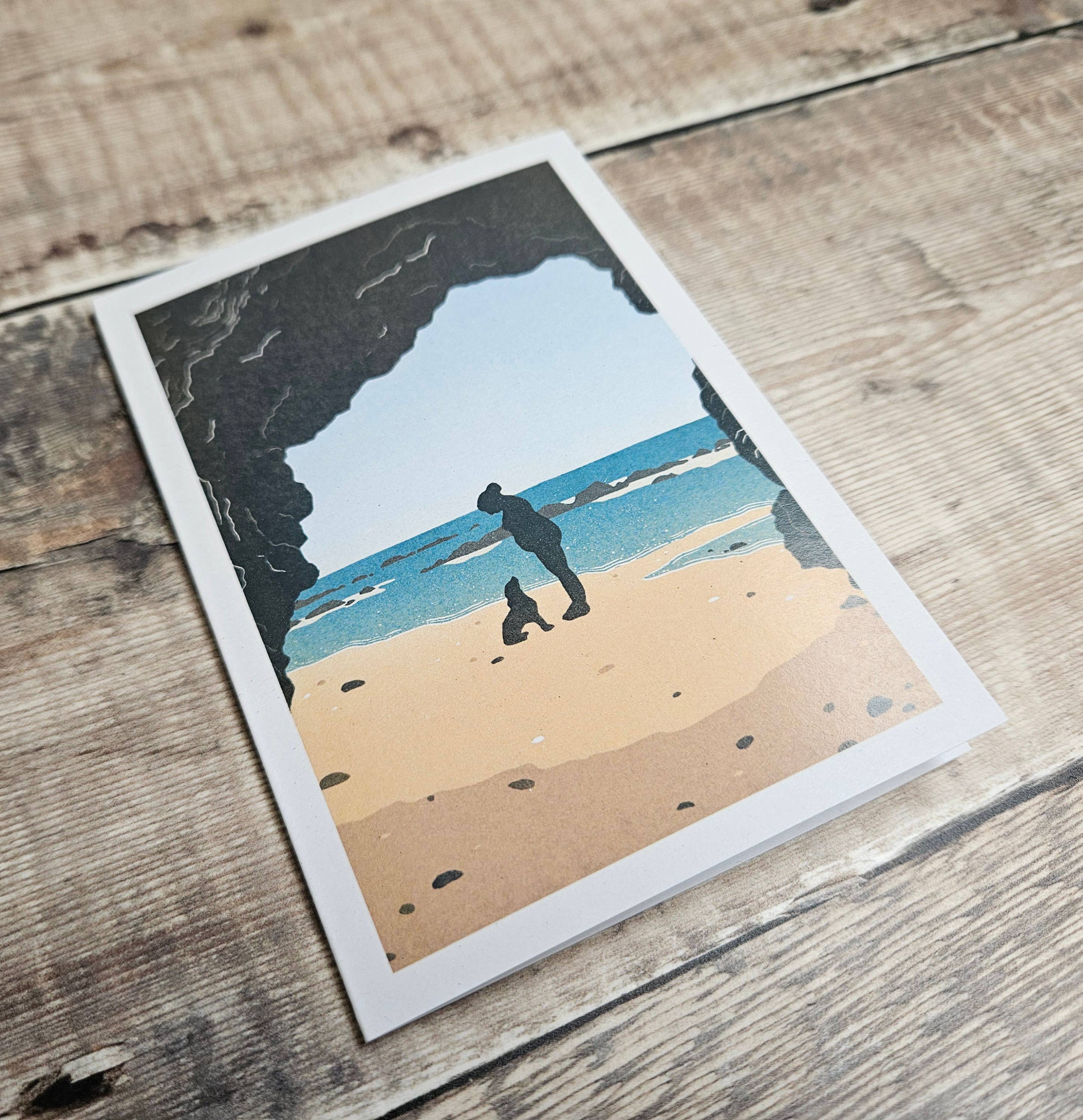 Flotsam Prints - Wholesale Everyday Greeting Card - Together - Single Greetings Card 2