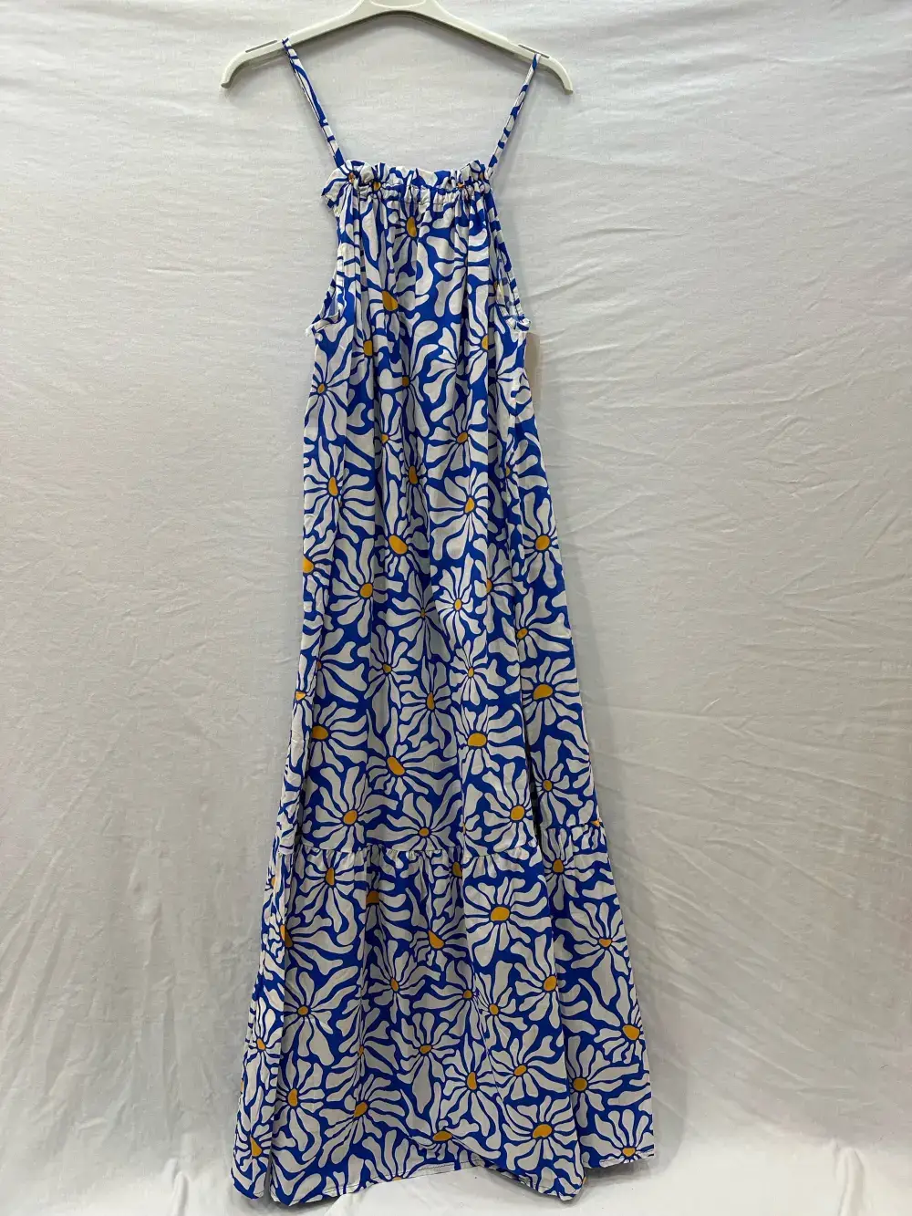 Mimi & Gogo - Wholesale Dress - Women's - Long Dress with Daisy Strap @6154_RLMargueritte9