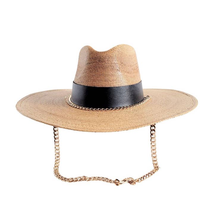 PETRA SAVAGE - Wholesale Straw Hat - Unisex - Catarzi Straw Western Crown Hat